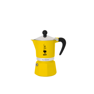 Bialetti Moka Rainbow Yellow 1 ceașcă