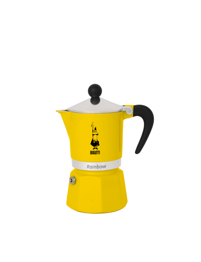 Bialetti Moka Rainbow Yellow 1 ceașcă