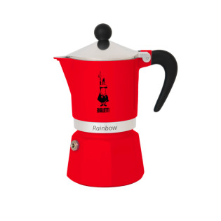 Bialetti Moka Rainbow Red 3 cești