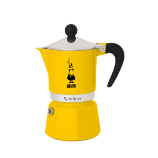 Bialetti Moka Rainbow Yellow 3 cești