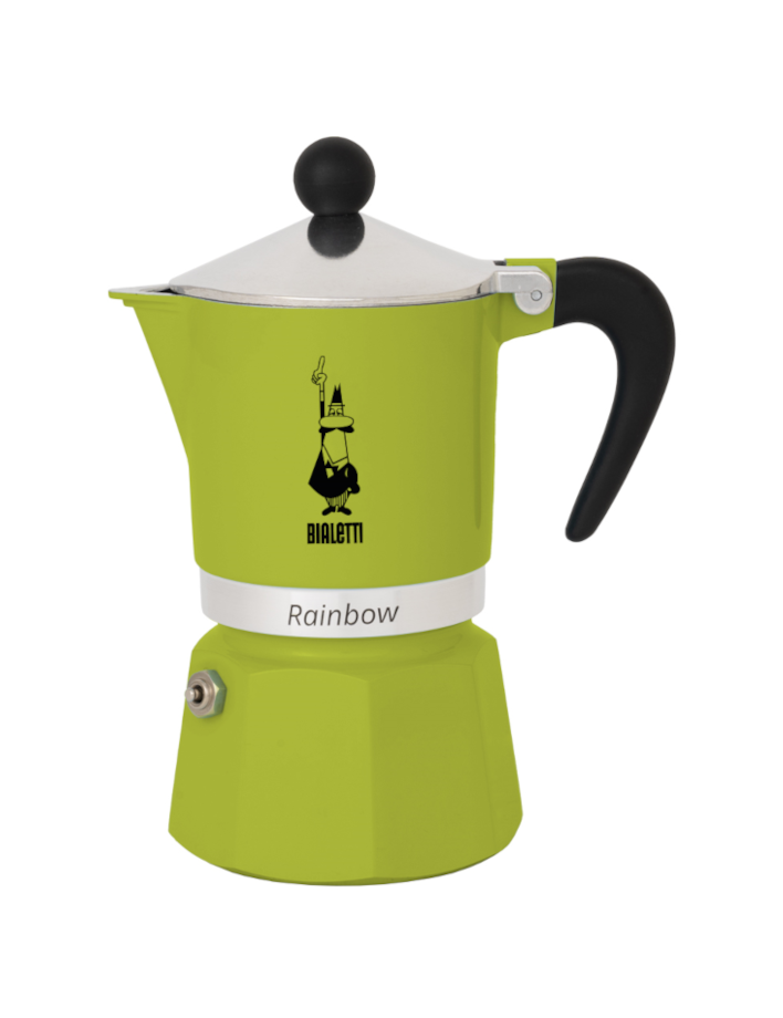 Bialetti Moka Rainbow Green 3 cești