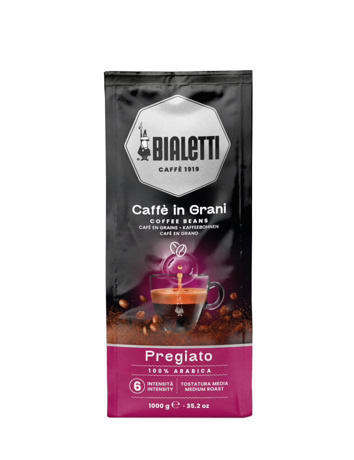 Cafea Boabe Bialetti Pregiato 100 % Arabica 1 kg