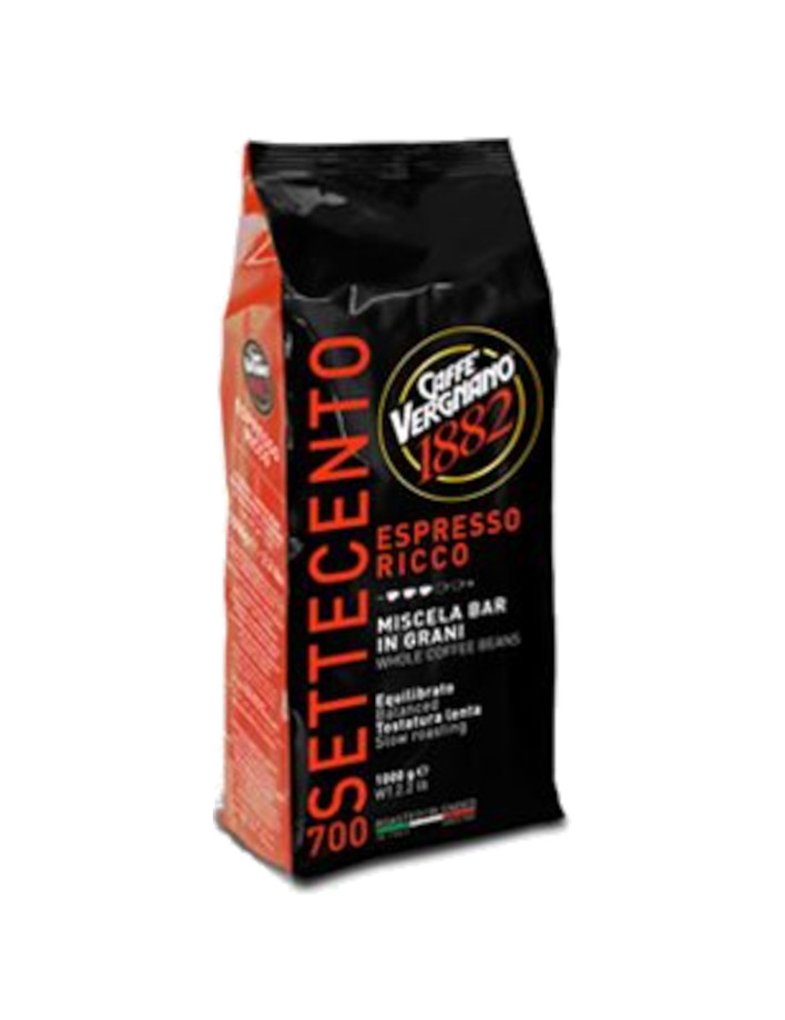 Caffe Vergnano Settecento Espresso Ricco Beans 1 kg