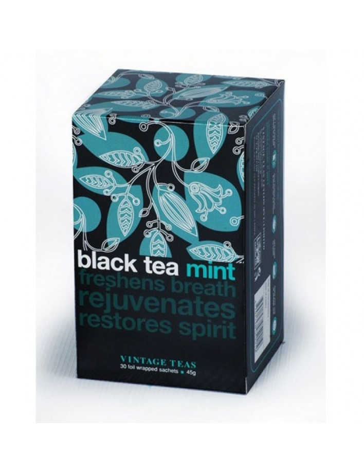 Vintage Teas  Black Tea Mint(30 foils)