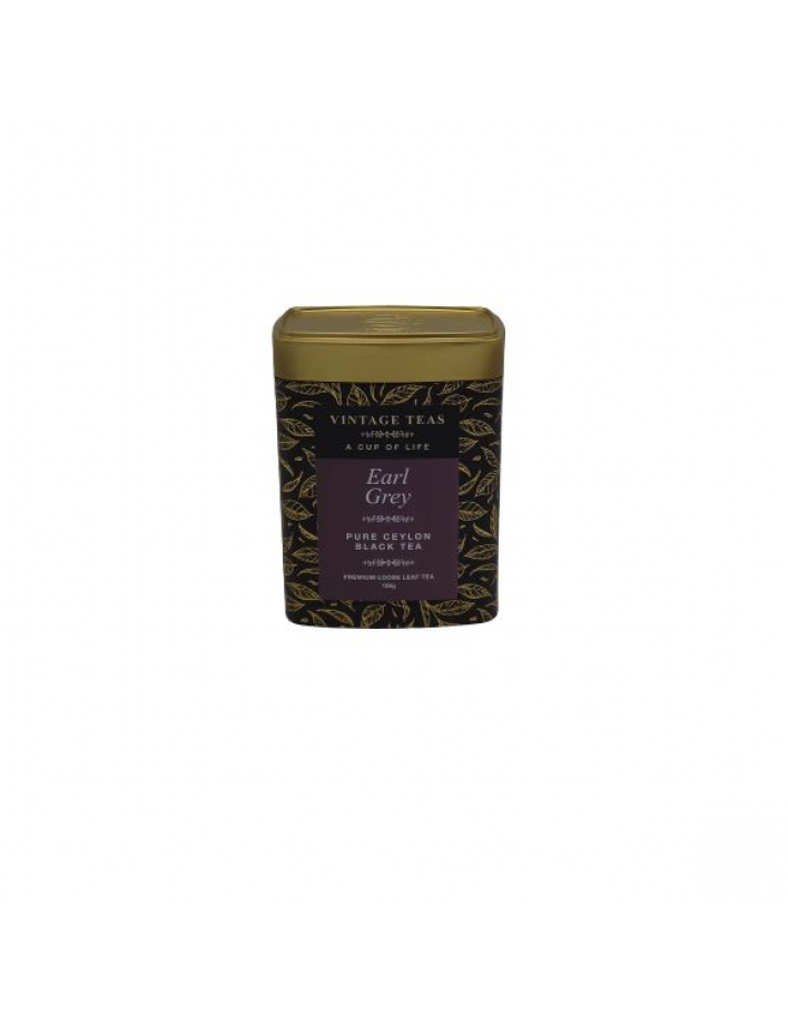 Vintage Teas Black Tea Earl Grey Ceylon 125 g (loose leaf)