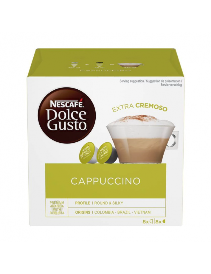 Capsules Nescafe Dolce Gusto Cappucino(16 pcs.) 