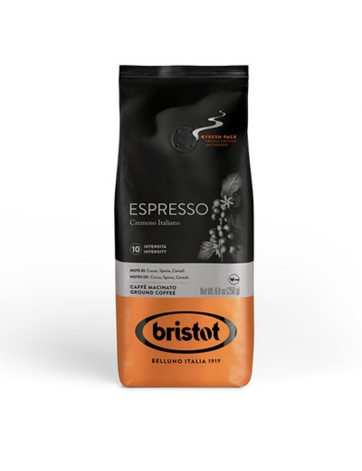 Bristot Espresso Cremoso Ground Coffee(250 gr.)