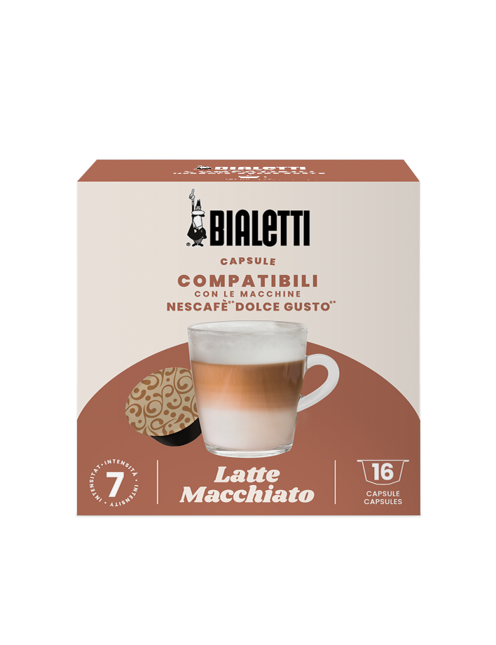 Bialetti Capsule Nescafe Dolce Gusto Latte Macchiato(16 buc.)