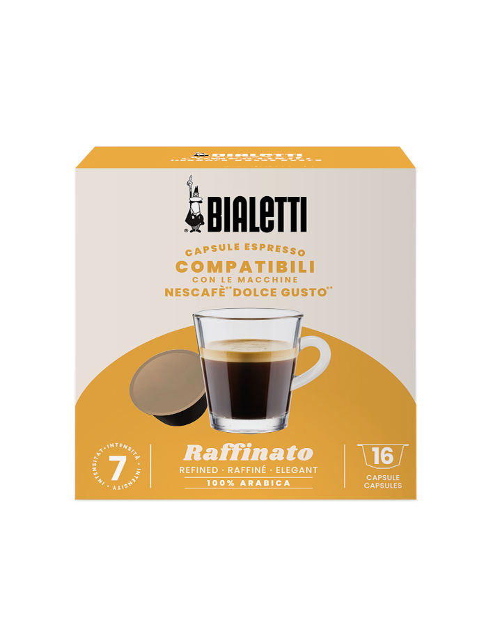 Bialetti Capsule Nescafe Dolce Gusto Raffinato 100 % Arabica (16 buc.)