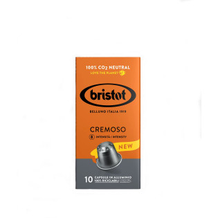 Bristot Capsule Compostabile Cremoso Compatibile Nespresso (10 buc.)