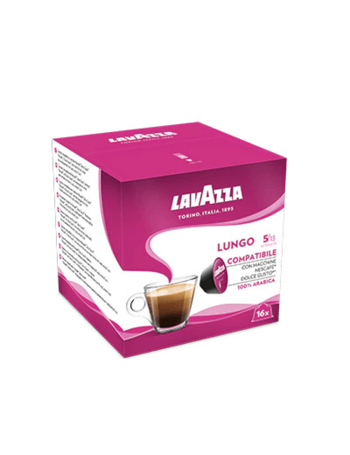 Lavazza Lungo Compatible with Nescafe Dolce Gusto (16 pcs.)