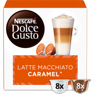 Capsules Nescafe Dolce Gusto Latte Macchiato Caramel(16 pcs.) 