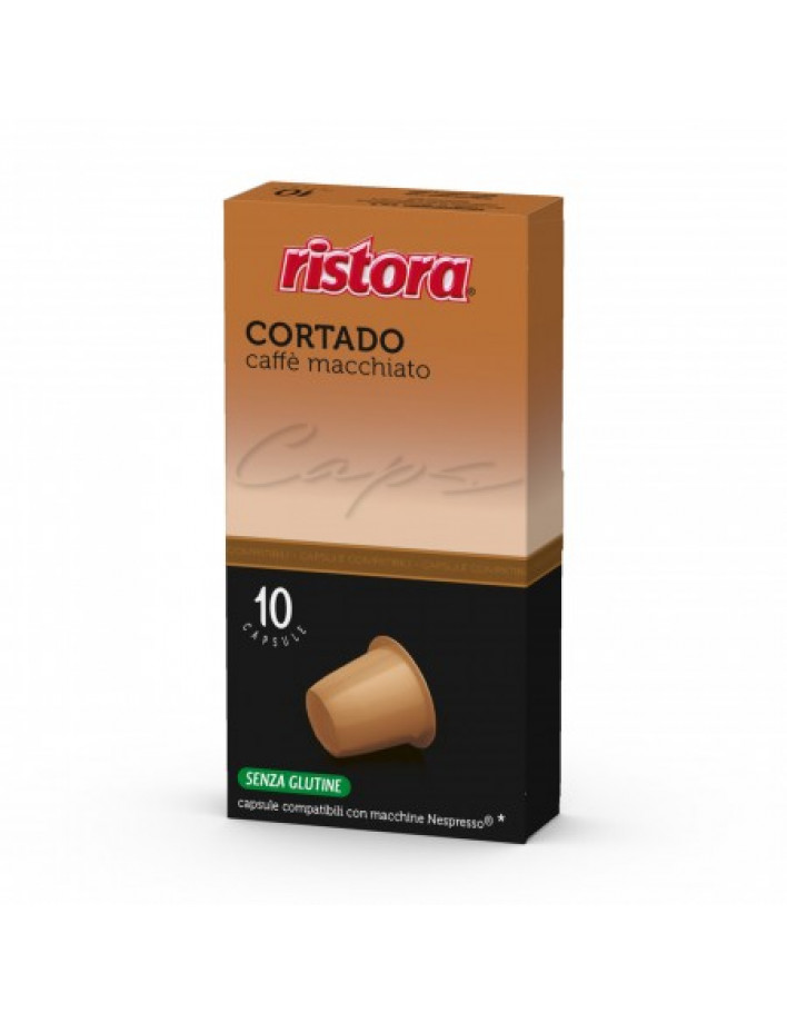 Ristora Cortado Capsules Compatible with Nespresso(10 pcs.)