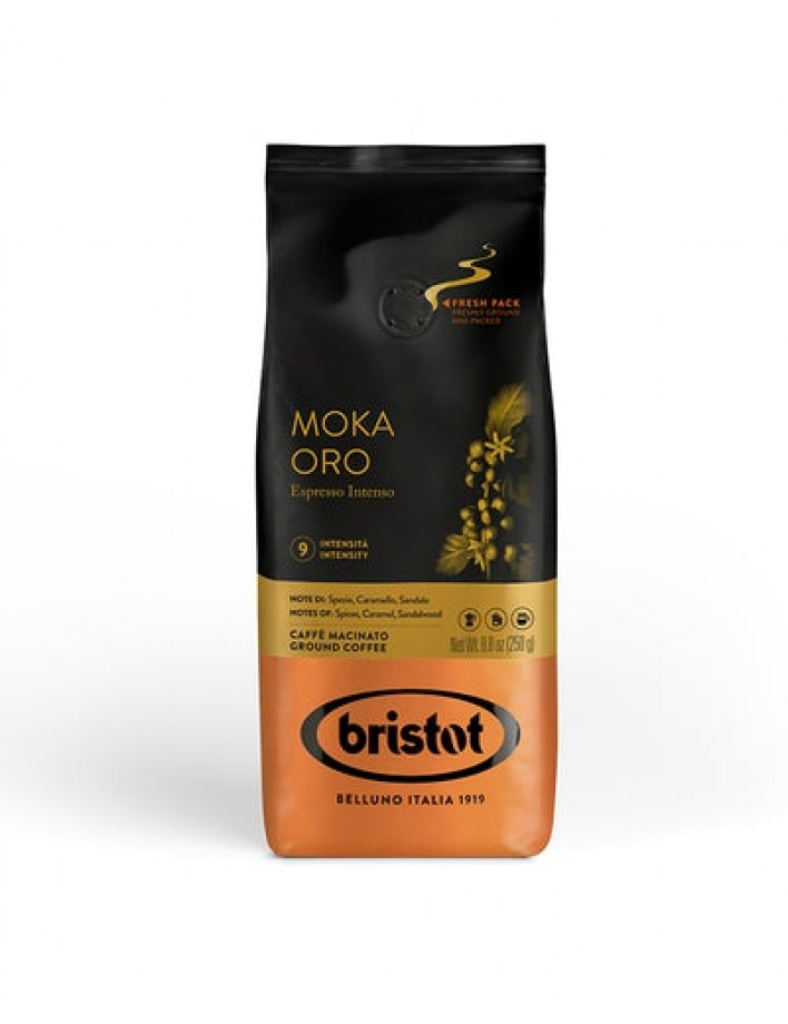 Bristot Moka Oro Ground Coffee (250 gr.)